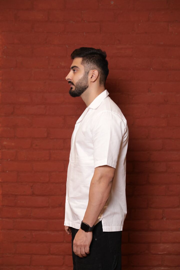 Ivory Linen Shirt