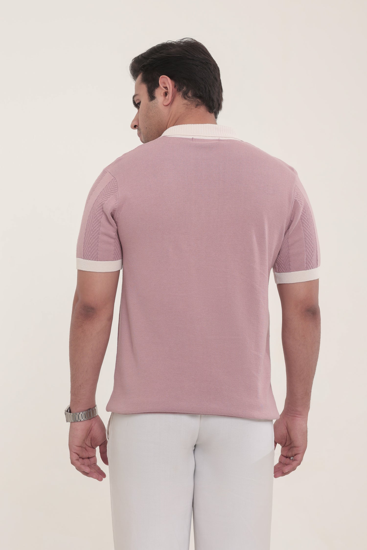 Rosewood Textured Polo