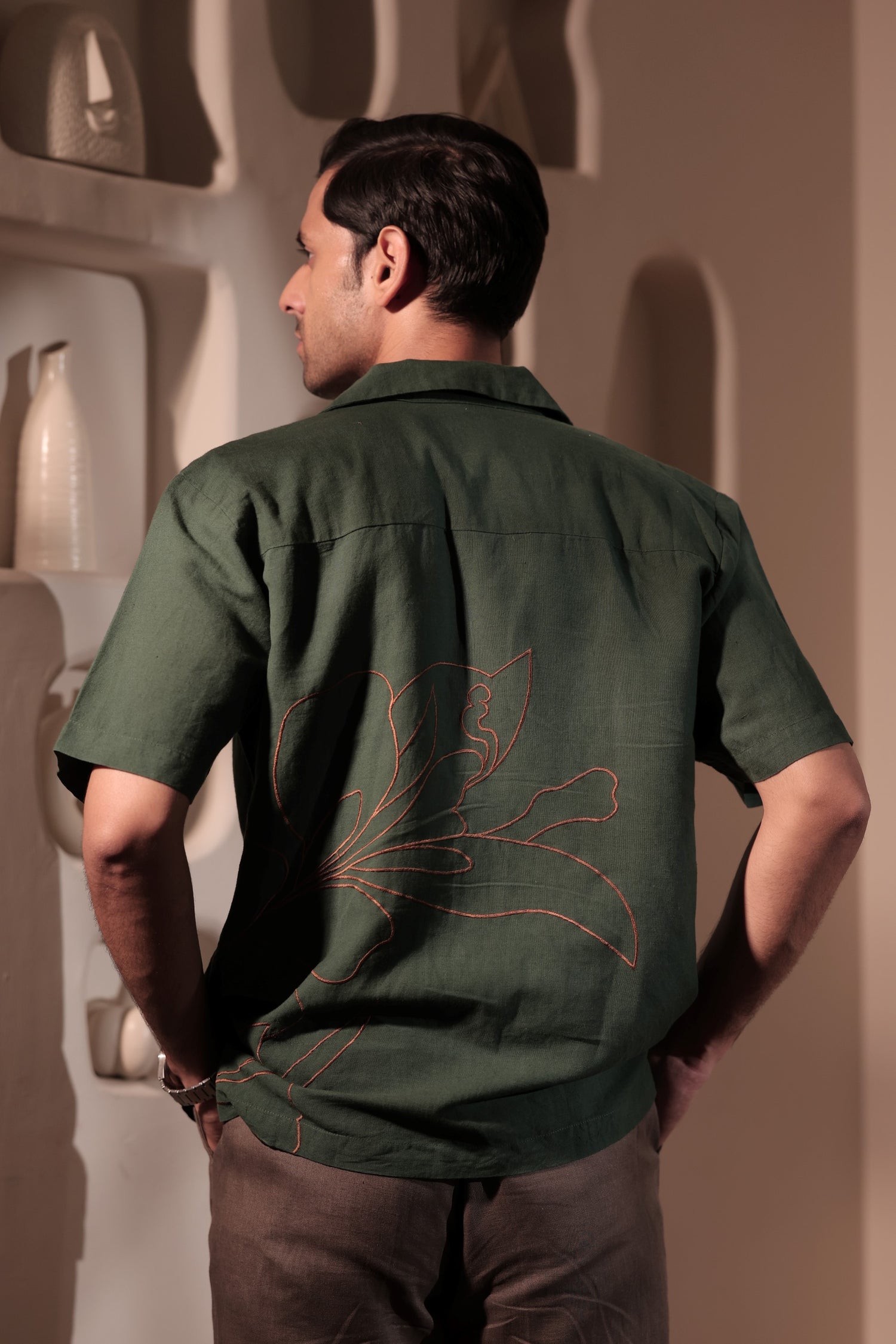 Emerald Hemp Resort Shirt